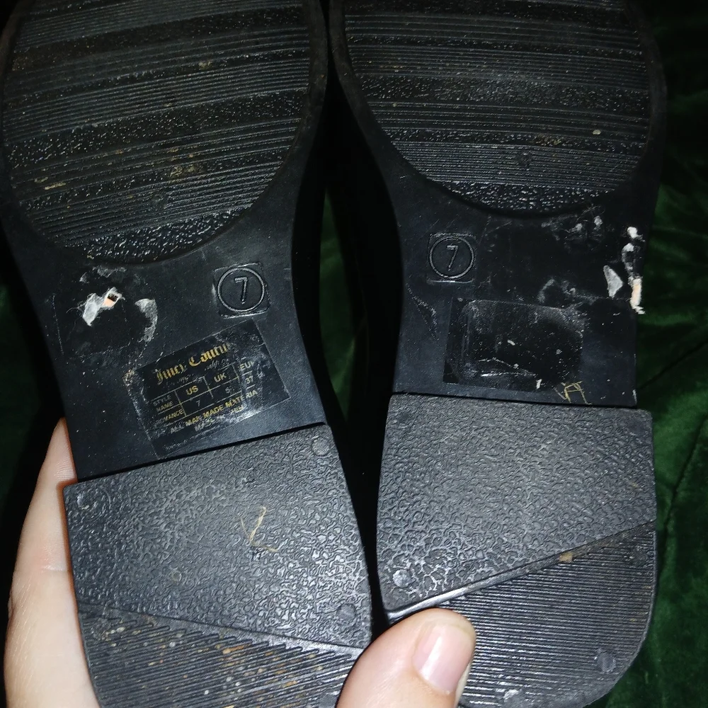 Juicy Couture Black Ankle Rain Boots - Picture 4 of 9